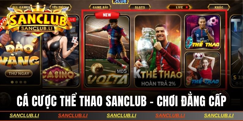 Cá cược thể thao Sanclub