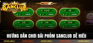 Hướng dẫn chơi bài phỏm